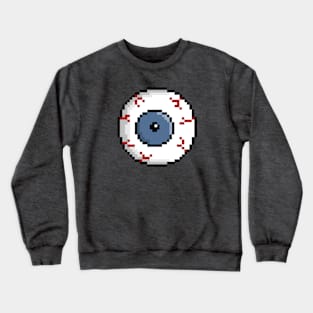 Pixel monstrous eye Crewneck Sweatshirt